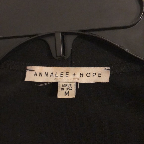 Black annalee and hope size medium cropped blazer - Picture 2 of 4